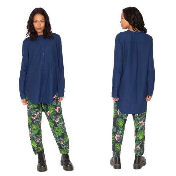 Free People x Sandrine Rose - NWT Mandarin Shirt - Picture 3 of 12